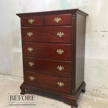 Monarch Grace Collage Dresser - Before