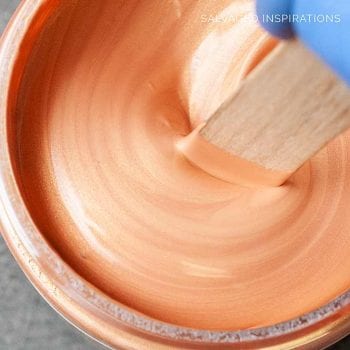 Stirring Dixie Belle Copper Paint