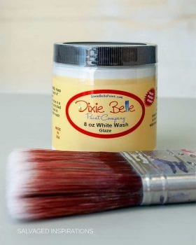 Dixie Belles White Glaze w Brush