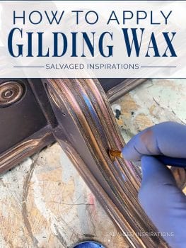 How To Apply Gilding Wax