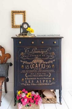 Rub On Transfers For Furniture - French Gold