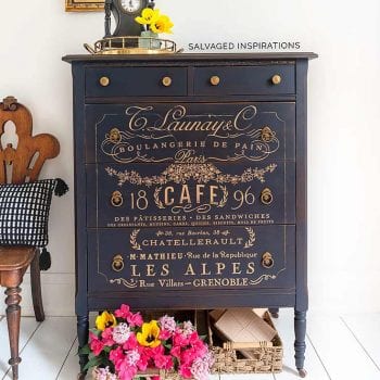 Rub On Transfers For Furniture IG- French Gold