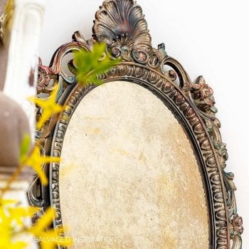 Thrift Store DIY Antiqued Mirror
