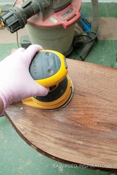 Sanding Furniture WITHOUT Dust
