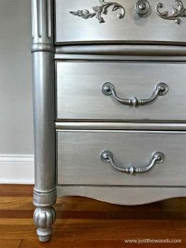 Just the Woods Silver Night Stand