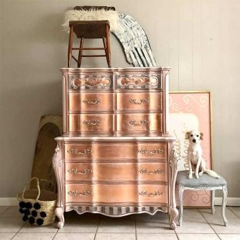 Traceys Fancy Rose Gold Dressers