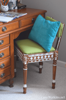 Indian-Inlay-Stenciled-Chair-Makeover-3-1