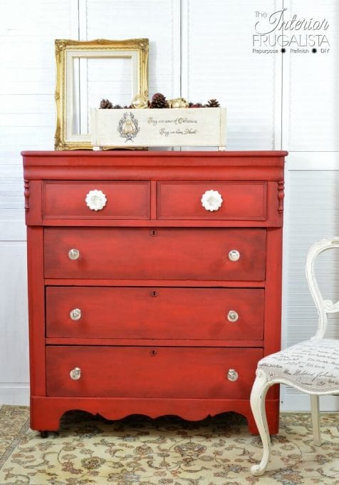 Red-Painted-Antique-Empire-Dresser-Makeover-700