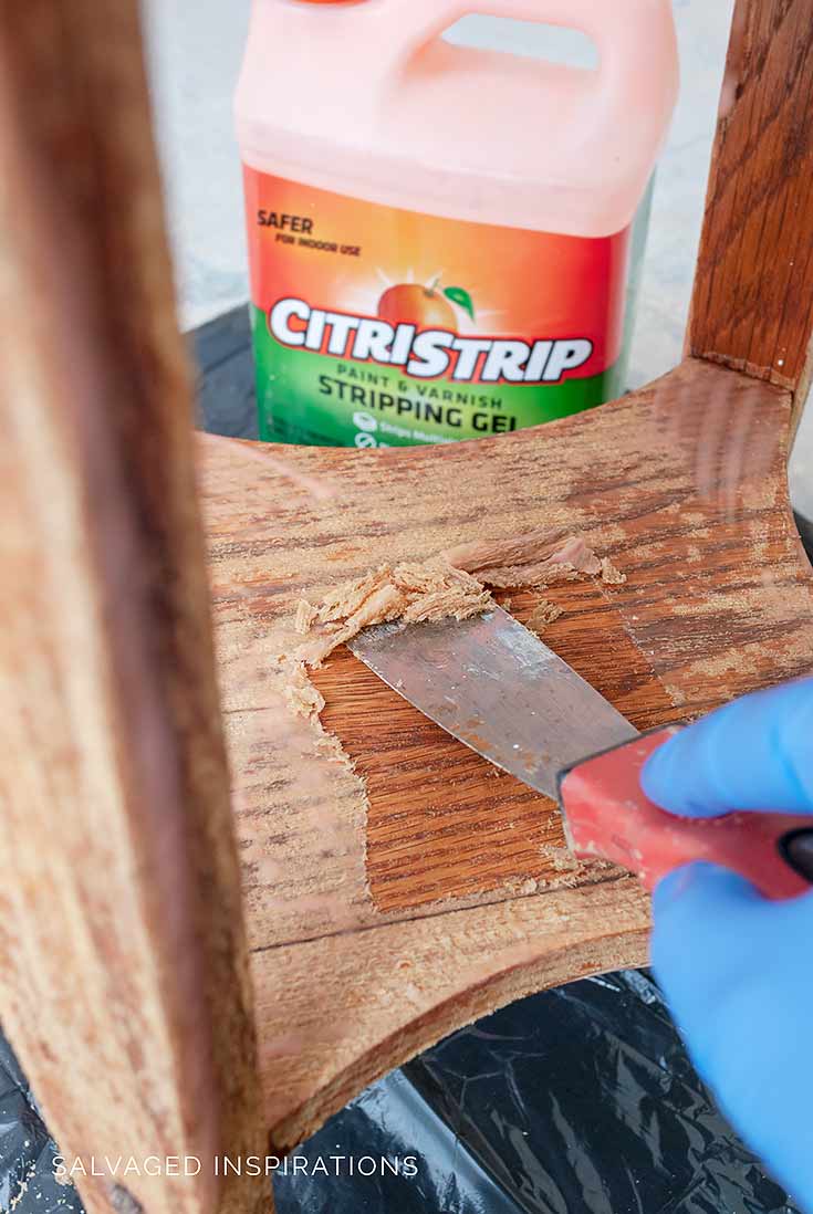 Removing Old Finish w CitriStrip