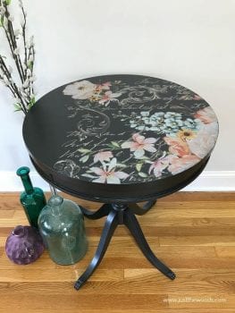 How To Refinish A Table In Florals | Just The Woods