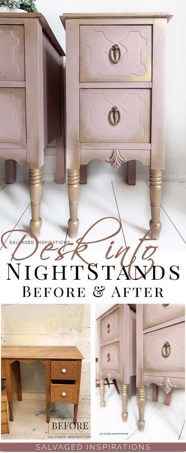 Painted Nightstands - Salvaged Inspirations