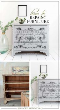 How To Repaint Furniture Collage