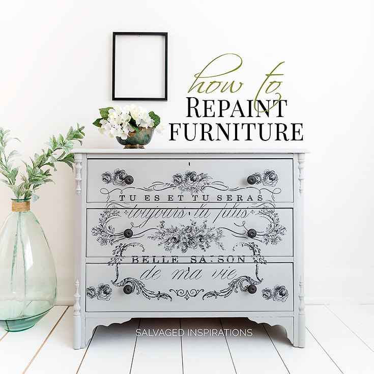 How To Repaint Furniture