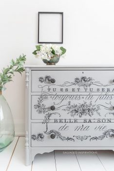How To Repaint a Previously Painted Dresser
