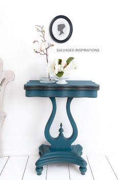 Spin and Flip Table Painted Table Makeover2