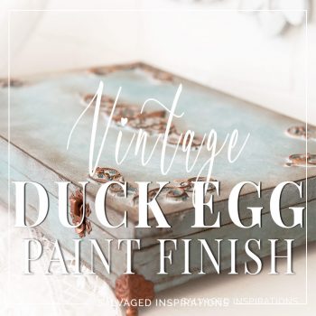 Vintage Duck Egg Paint Finish
