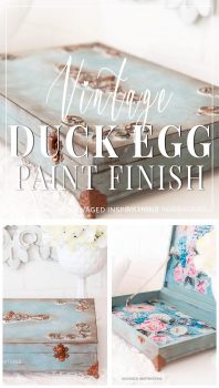 Vintage Duck Egg Paint Finish PIN