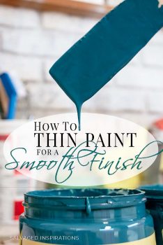 How To Thin Paint for a SMOOTH Finish txt