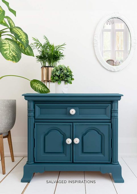 12 Painted Nightstand Ideas - Salvaged Inspirations