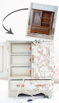 Before And After Jewelry Box Makeover