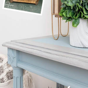 DIY painted hall table (2)
