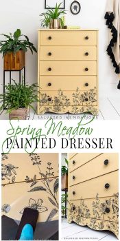 Spring Meadow Painted Dresser PIN