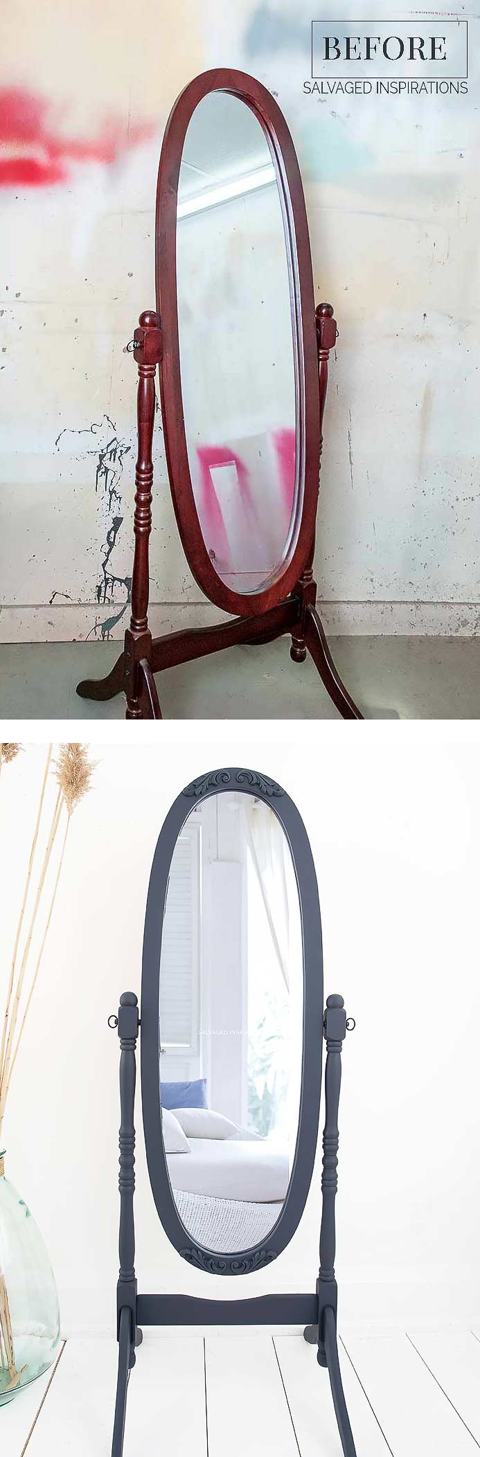 How To Paint A Mirror Frame Salvaged Inspirations,Sage Plant Arizona