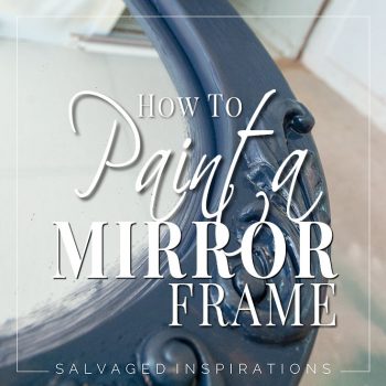 How To Paint A Mirror Frame txt