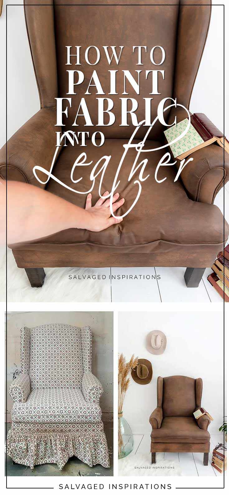 How To Make Fabric Look Like Leather, Can You Paint Faux Leather Sofa
