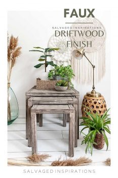 Faux Driftwood Finish Salvaged Inspirations