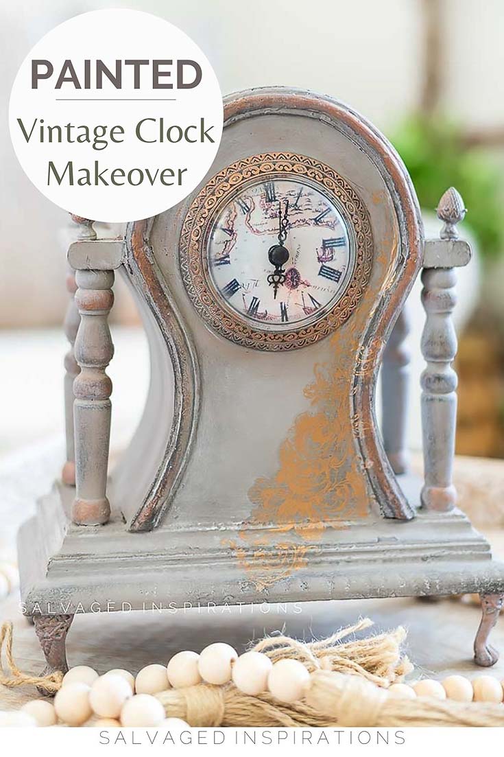 PAINTED Clock Makeover