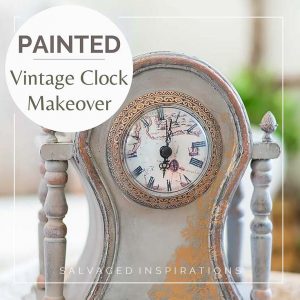 PAINTED Clock Makeover IG
