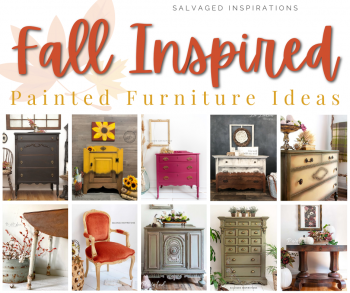 fall inspired painted furniture (8)