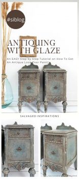 Antiquing With Glaze Step by Step