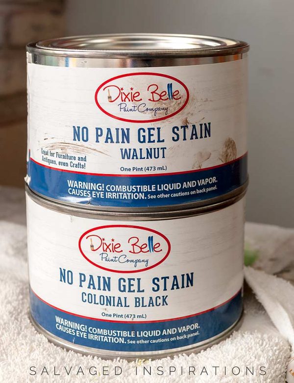 How To Apply Gel Stain to FINISHED Wood - Salvaged Inspirations