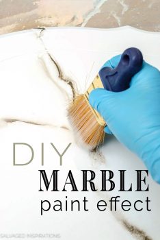 DIY Marble Paint Effects Tutorial