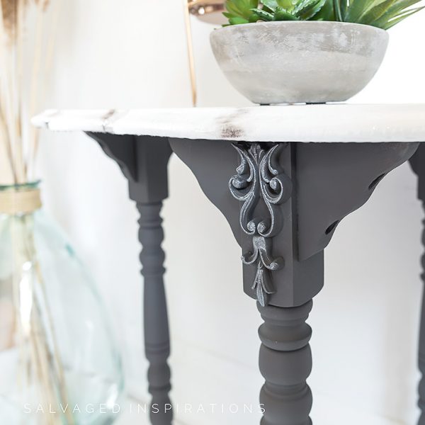 DIY Marble Paint Effect - Salvaged Inspirations