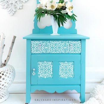How To Stencil On Furniture