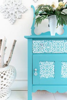 Painted and Stencilled Washstand