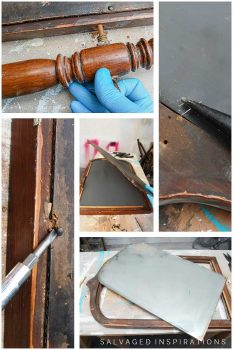 Removing Mirror From Vintage Frame