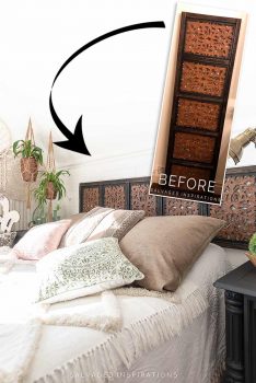 DIY Headboard Ideas Before and After