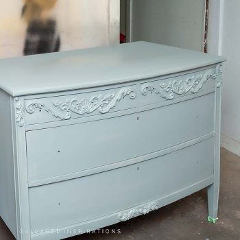 Painted WoodUbend on Dresser