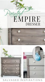 Painted Empire Dresser Pinterest