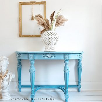 Silk Harbour Painted Hall Table IG