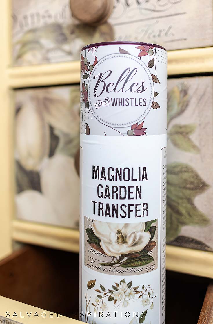 Belles And Whistles Magnolia Garden Transfer