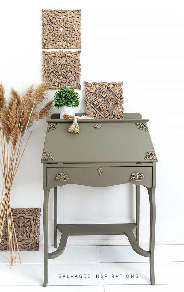 How To Paint A Faux Wood Finish - Salvaged Inspirations