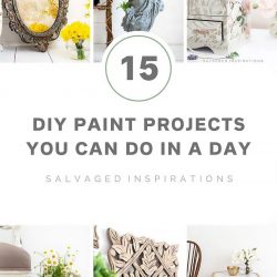 15 DIY Paint Projects Salvaged INspirations