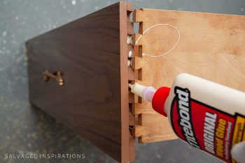Gluing Drawers