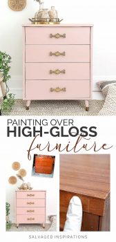 Painting Over High Gloss Furniture PIN