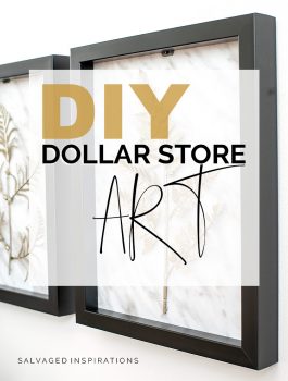 DIY Dollar Store Art text